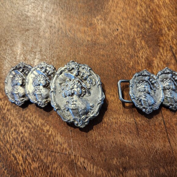 antique belt buckle. Pièces rares - Picture 2 of 3